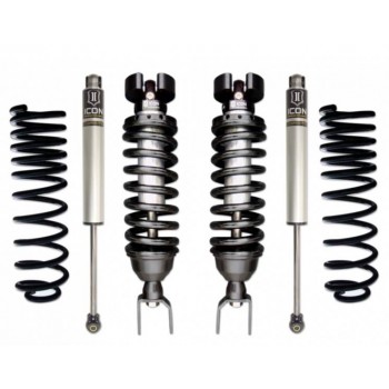 Icon Stage 2 2.5" Lift Kit w/Aluminum Shocks 09-21 Ram 1500 4wd - Click Image to Close